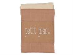 Petit Piao swaddles rose/cream